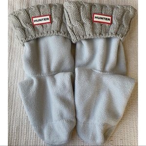 Hunter 6 Stitch Cable Short Boot Sock 🤍